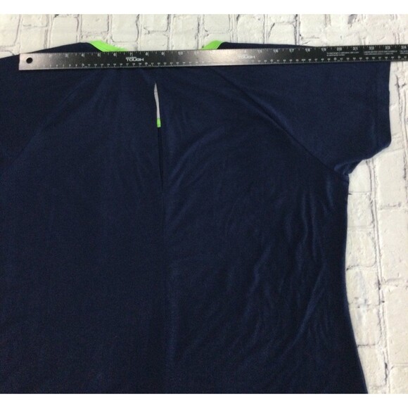 Touch Stadium T-Shirt Women’s Size XL Blue Green Seattle Seahawks Rhinestones - Picture 11 of 11